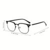 Unisex Anti-blue Light Glasses With Classic Retro Eyeglass Frame