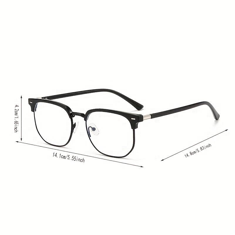 Unisex Anti-blue Light Glasses With Classic Retro Eyeglass Frame