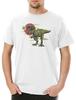 Tyrannosaurus Samurai Mens T-Shirt Dinosaur Dino Dinosaur Rex Ninja Bushido