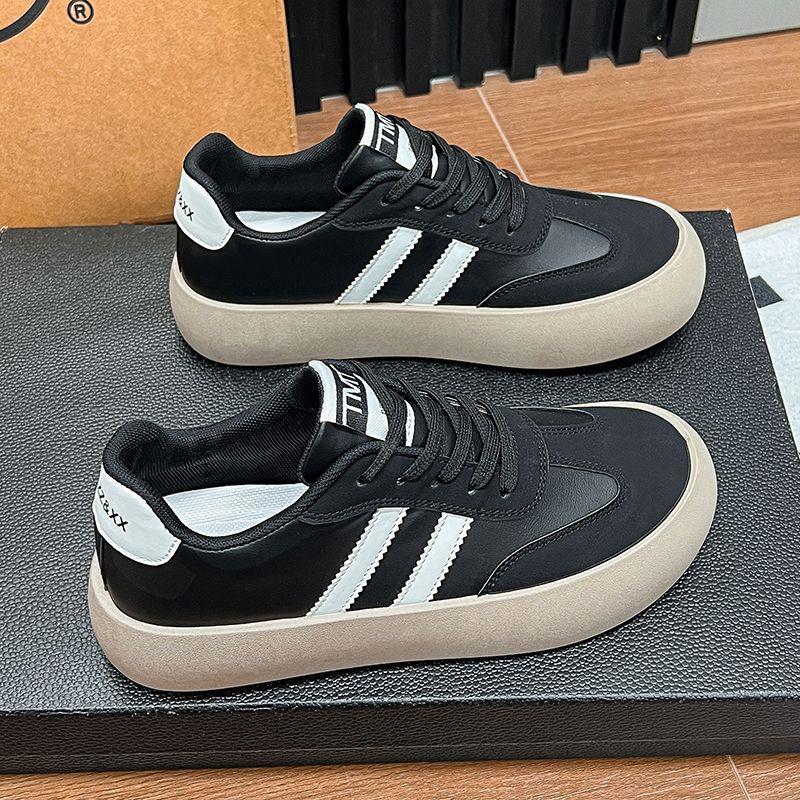 Women's retro German training shoes platform inner height increase versatile sports and leisure board shoes spring