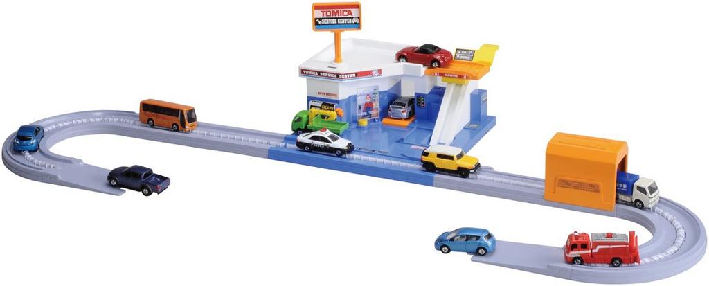 Tomica Suisui Road Service Center Set