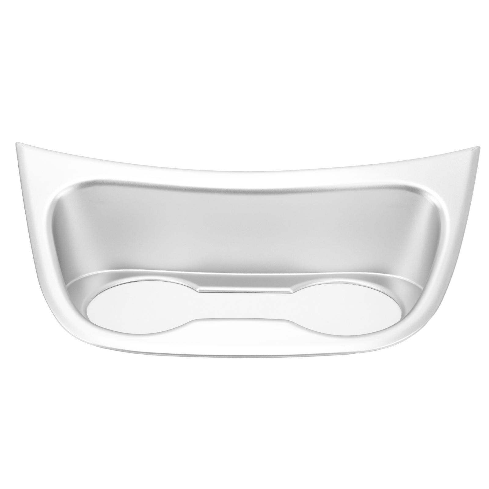 

Front Cup Holder Cover Trim Matt Plated Strong Protection Stylish Water Cup Holder Frame Trim