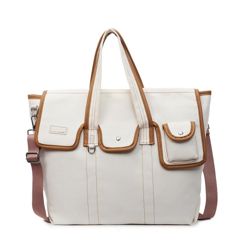 Инструментальная ветрозащитная сумка-тоут новая легкая короткая наплечная дорожная сумка простая спортивная портативная холщовая сумка