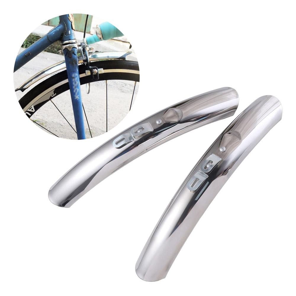 Dustproof Bike Front Rear Fenders Stainless Steel Road Bicycle Fender Mountain Road Bike