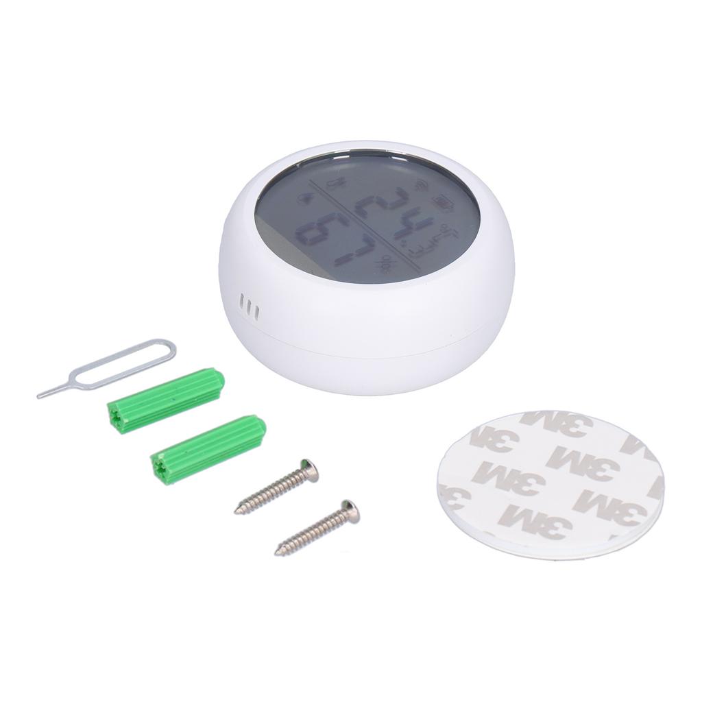 Smart Digital Air Quality Monitor Temperature Humidity Sensor Tester Mini Wall Mounted Air Quality
