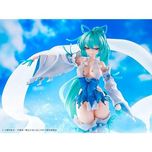 Longing for a Magical Girl" Magia Azul Thin Ice Shrine Maiden DX Ver. 1/7 Scale Complete Figure Made of PVC & ABS, Painted and Finished