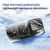 ABEEL For Xiaomi 15S Pro Magnetic Case Aluminium Alloy+PC+TPU Hollow Heat Dissipation Phone Cover