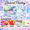 Personalized Gardevoir Diamond Art Custom Name 5D Diamond Painting Full Drill DIY Craft