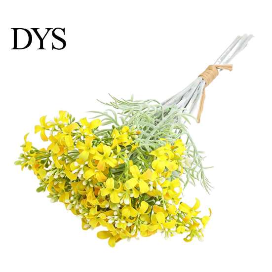 Silk Lilac Stems for Vase Arrangement Artificial Orange Jasmine Flowers, Realistic Murraya Paniculata Flower Bouquets, Cream Style Home Aesthetic
