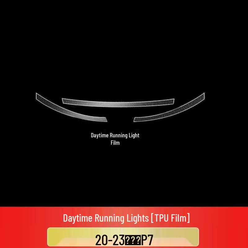 Xiaopeng P7I TPU Protective Film for Center Console, Dashboard, Navigation, and Gear Shift.