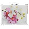 5D DIY Diamond Embroidery Pink Orchid Diamond Painting Cross Stitch Full Drill Rhinestone Home Decor