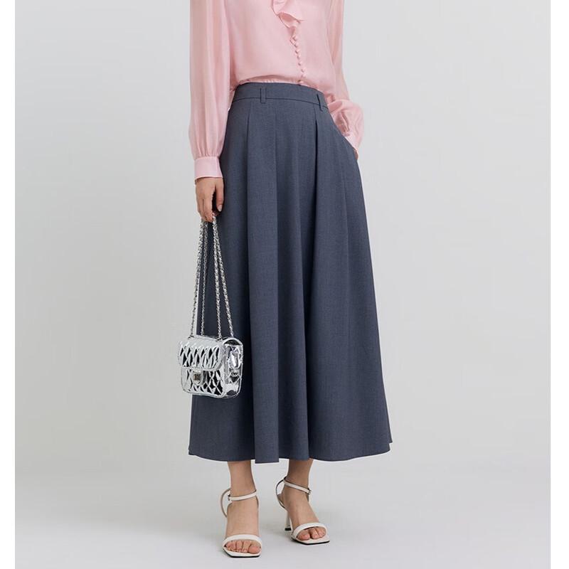 Gejin A-line Mid-length Skirt XL