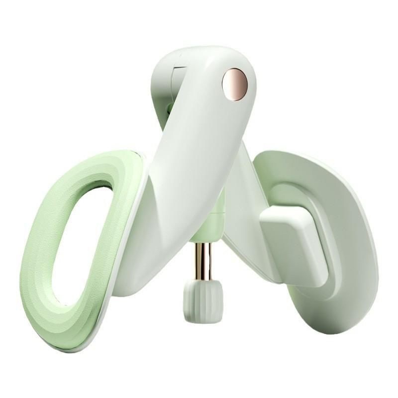 Rosa/Blau/Grau Bodenmuskeltrainings- und Reparaturgerät Haushalt Widerstand Einstellbar Beinschlankheitsstahlfeder Mechanik Dreiecksstruktur Trainer