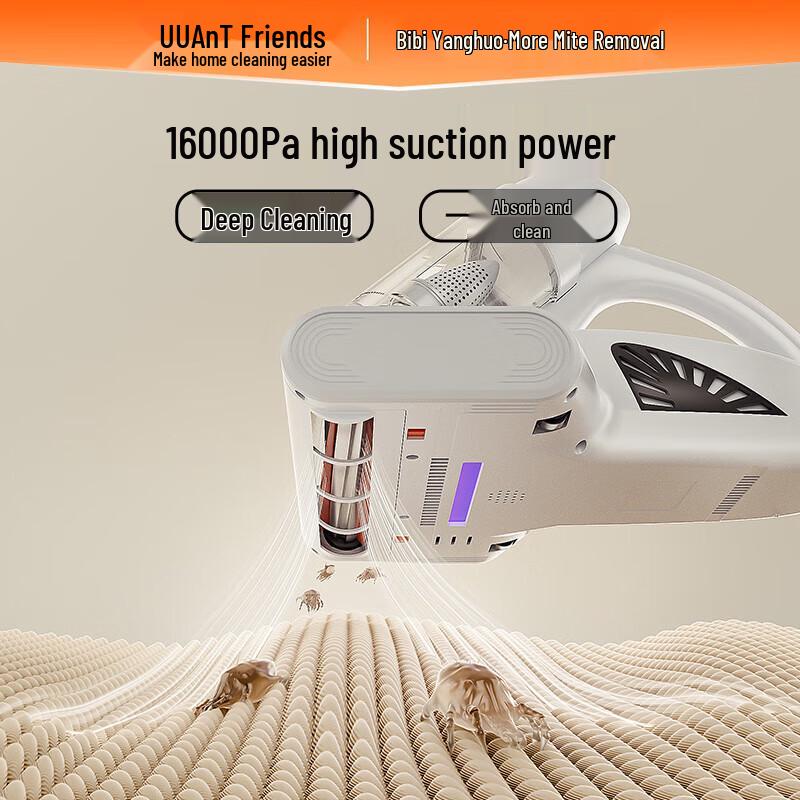 UWANT M300SE Dual-Cup UV Ultrasonic Mite Removal Vacuum