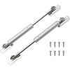 7inch 7lb/30N/3kg Gas Springs, 7" Gas Struts Hydraulic Lift Support for Cabinet Lid Toolbox Cover,2 Pcs, Silver Tone