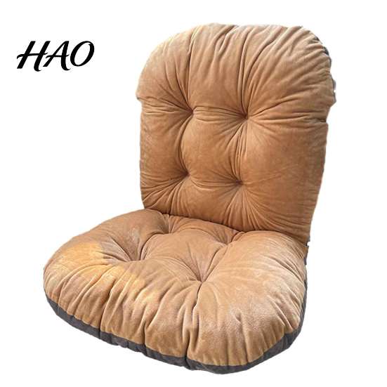 Full Support Seat Set Chair Cushion with Back Support, Plush Desk Soft for Hard Chairs Ties, Non-slip Office Pad Dining And Gaming Long Sitting