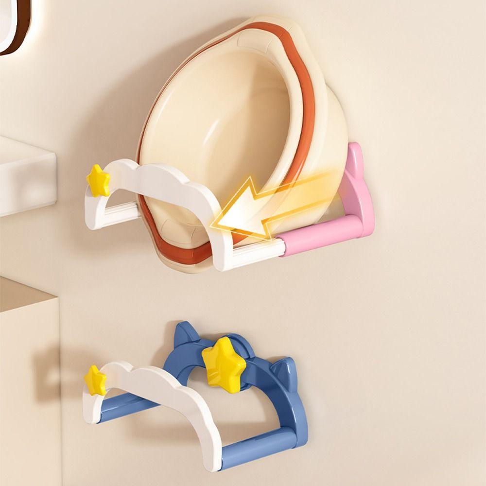 Suction Cup Toothbrush Storage Rack Waterproof Lid Rack Holder Pan Cover Storage Holder Kitchen