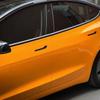 Various Size Crystal Mren Orange Film Vinyl Wrap with Air Bubble Free for Vehicle Stickers Console Cover Auto Decals Accessories