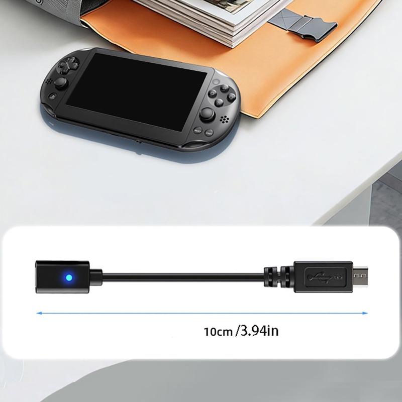 1/3Pcs Usb C Cable For P S Vita2000 Controller Charging Adapter Type C Led Convert Cord For Game Console Power Wire