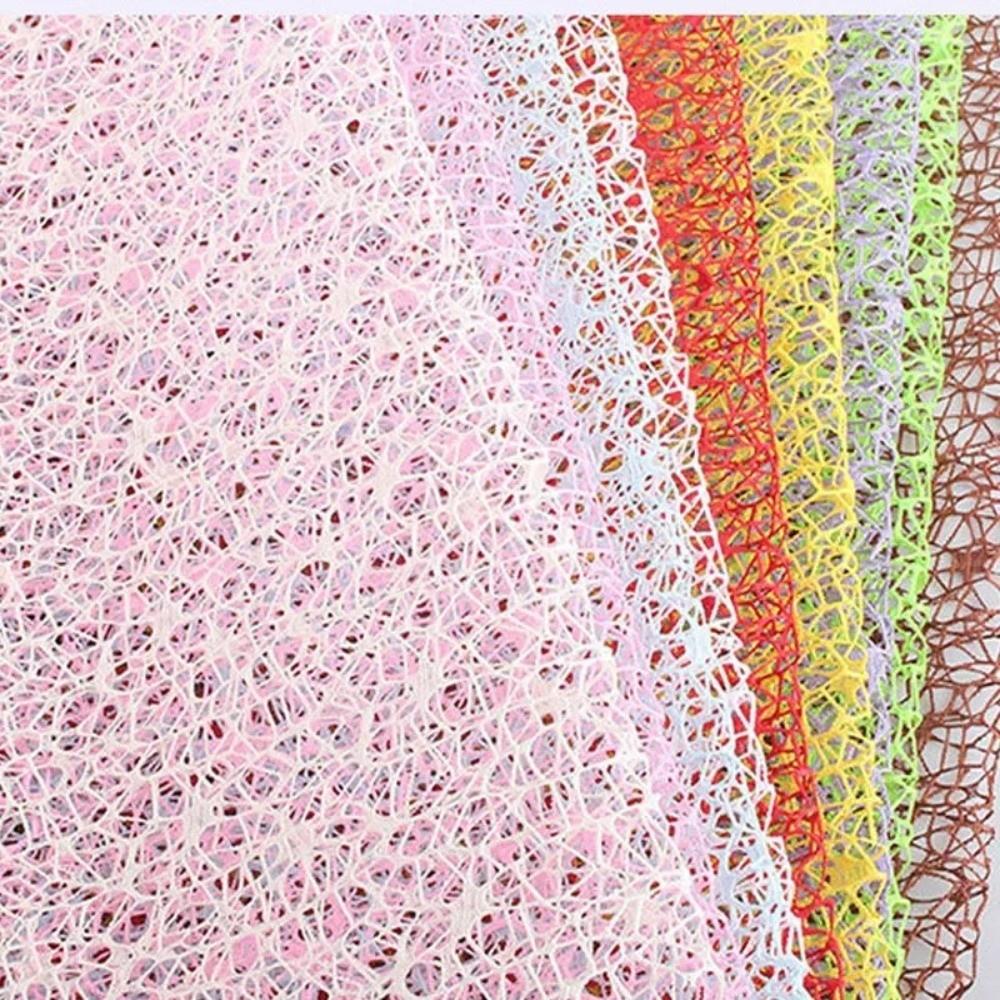 Jacquard Mesh Flower Wrapping Paper DIY Handmade Bouquet Wrapping Paper  Gift Wrapping Paper