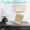 Acrylic Envelope Container Mail Organizer Wall Mounted Letter Sorter for Offices