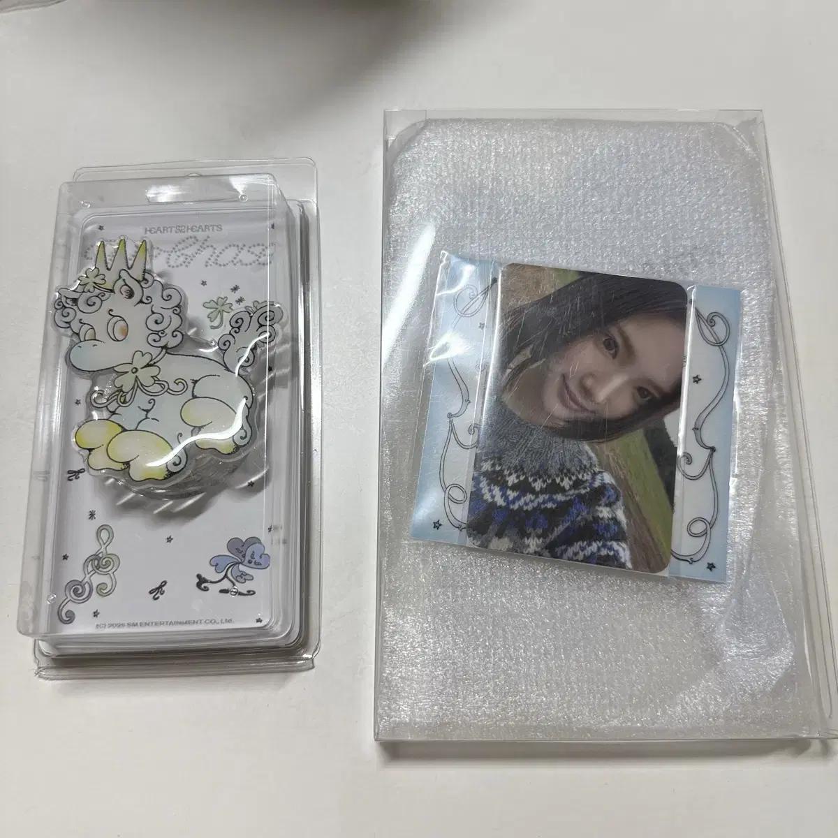 

Hearts To Hearts Grip Talk + Зеркало-сердечко Фотокарточка Jiu Smtown&store