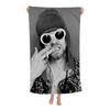 Singer K-Kurt C-Cobain Beach Towel For Kids Bath Towel Pool Towel Vacation Gift Picnic Towel Party Gift