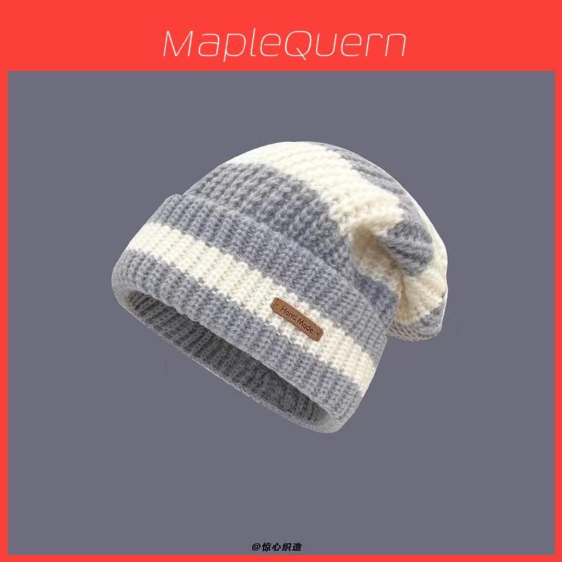 Knitted Winter Hat For Women With Breathable Acrylic Material For Cozy Cold Weather Wear
