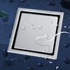 304 Stainless Steel Floor Drain 4.33 Inch Waste Gate Durable Shower Drain  Laundry Room