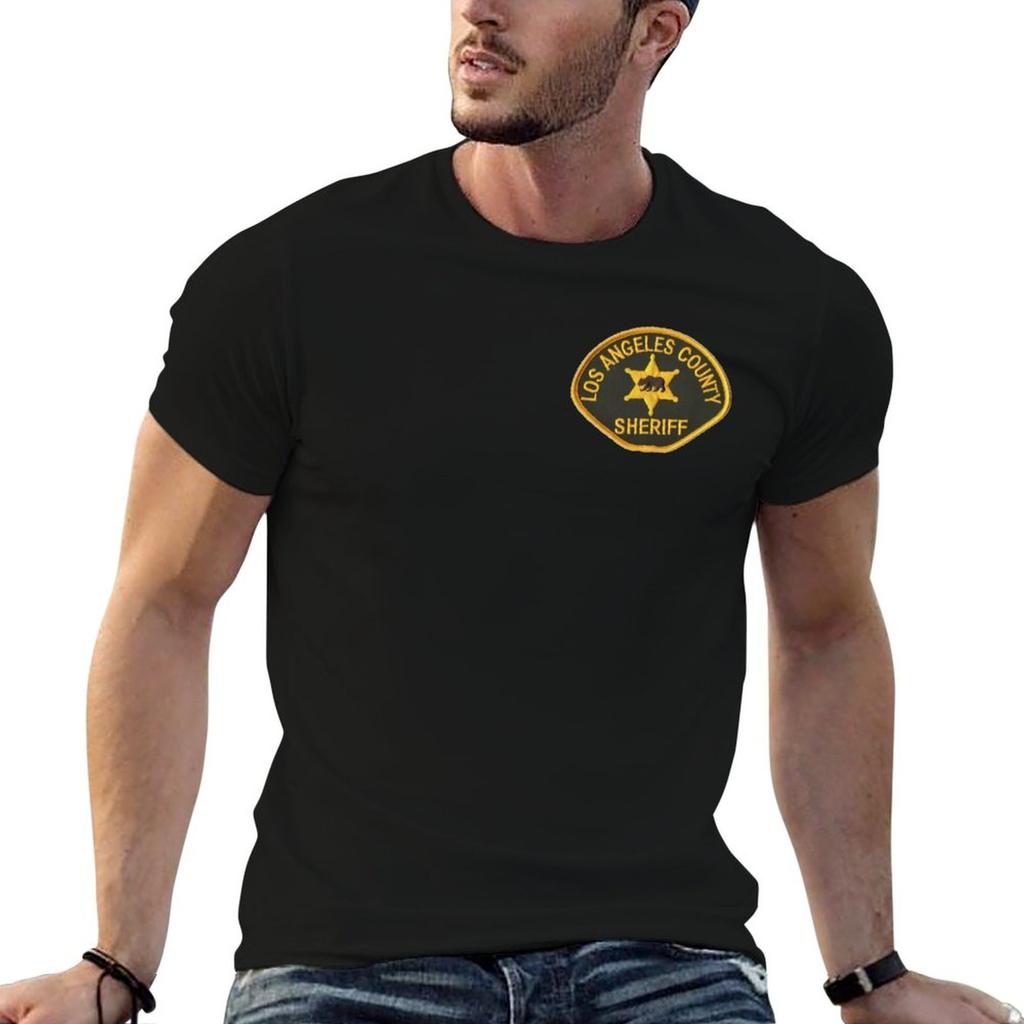 Los Angeles County Sheriff T-Shirt Übergröße Komfort Passform T-Shirt