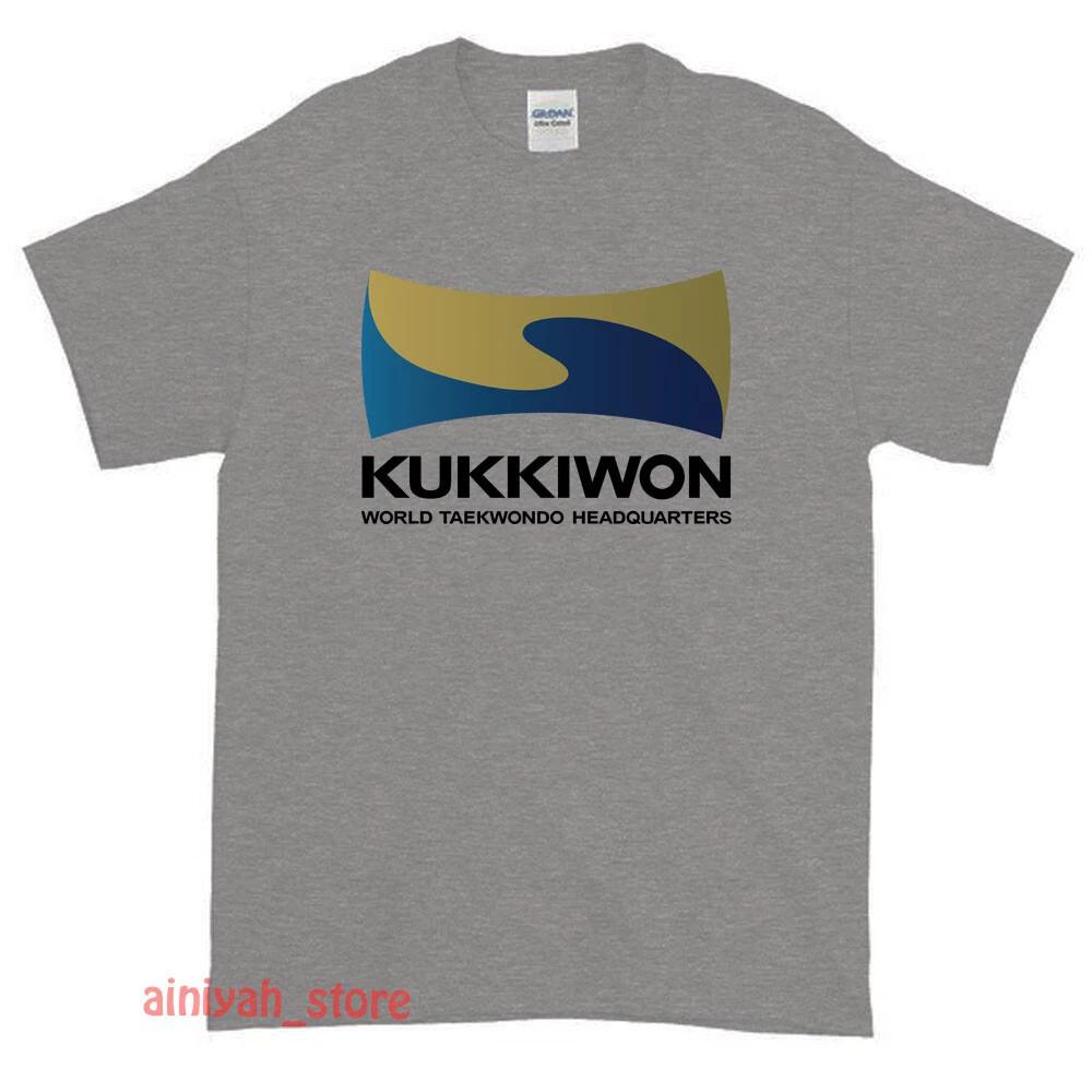New KUKKIWON World Taekwondo Logo Men s Funny T shirt USA Size S-XXL 3XL