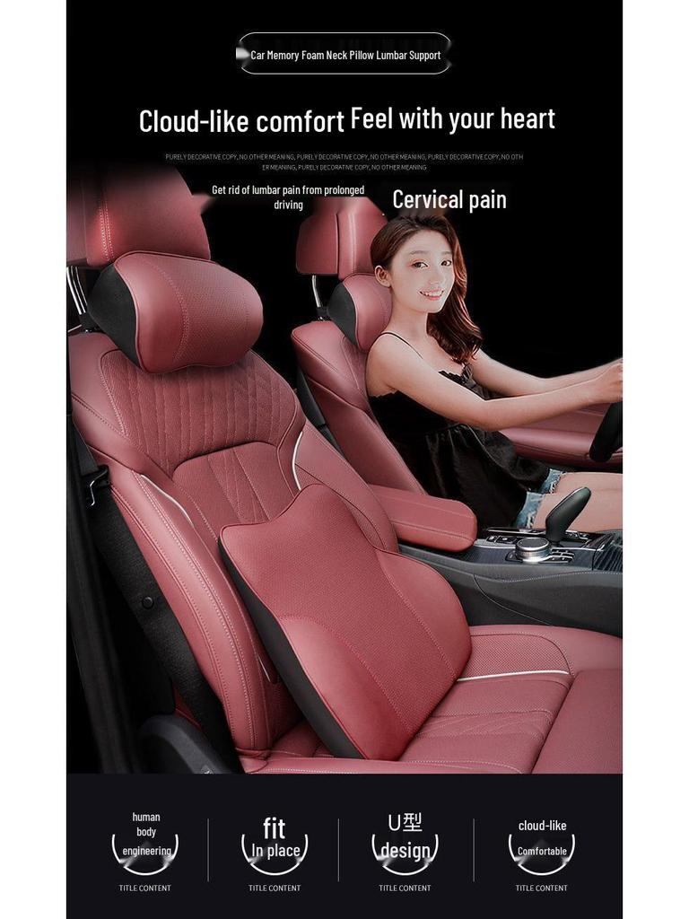 Hongqi E-HS9 Auto-Nackenschutzkissen für die Modelle E-HS3, H9E, QM5, HQ9, LS7, HS5 und HS7