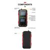 Easy to Read Easy to Operate Auto-ranging with 6000 Counts DMM Digital Multimeter Multi Tester with Voice Broadcast of Reading