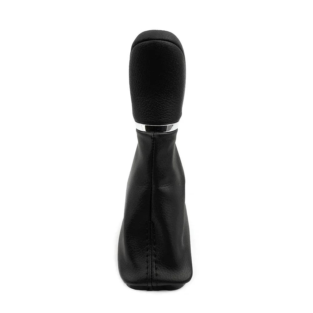 1Pcs Car Gear Shift Knob Fit For Mercedes-Benz W203 W204 Automatic Transmission Plastic+Leather Gear Shift Knob With Gaitor Boot
