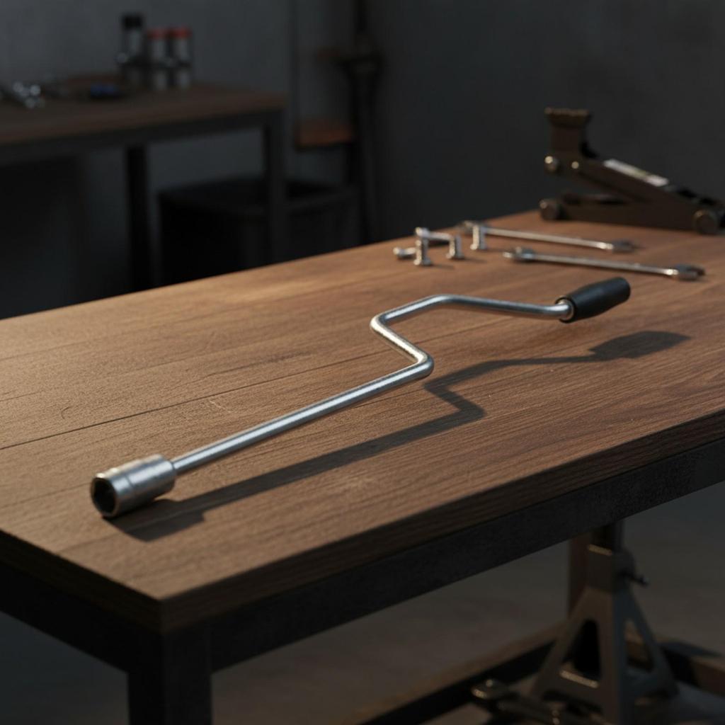 Stabilizer Jack Crank Handle Z-Shaped for Caravan Owners