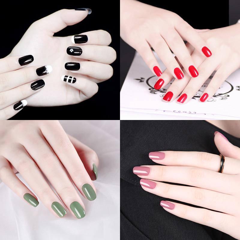 Buy OYAFUN Clearence 8ML Peel Off Pure Color Series Nail Polish Art