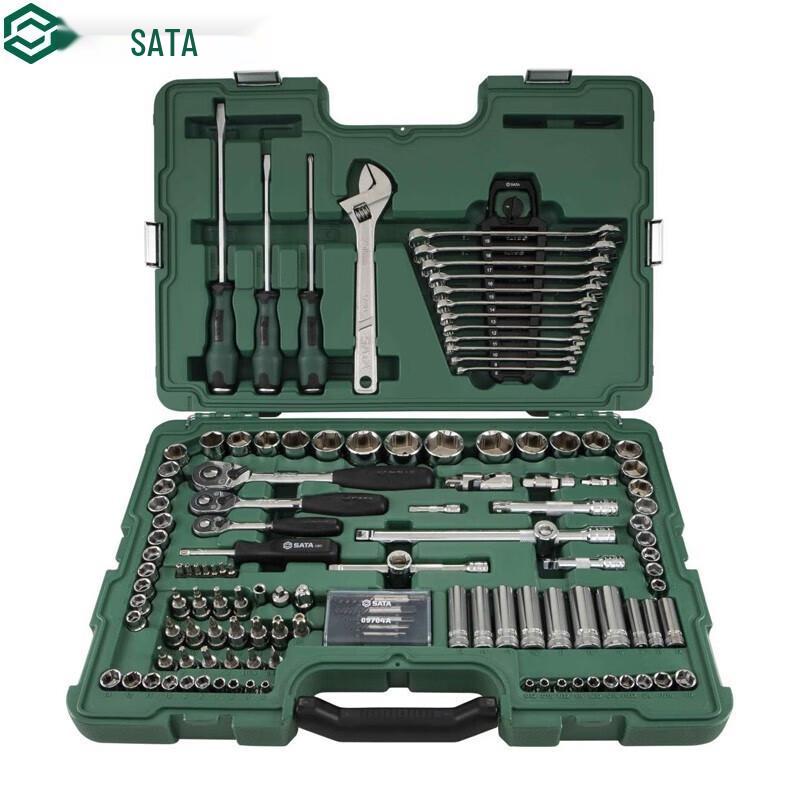 SATA 124-Piece Metric and Imperial Socket Wrench Set