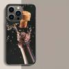 Open Champagne to Celebrate Phone Case For Iphone 17 Air 15 Pro 14 Plus 16 Pro Max 12 13 Mini 11 16E X XS Cover Cute Fundas