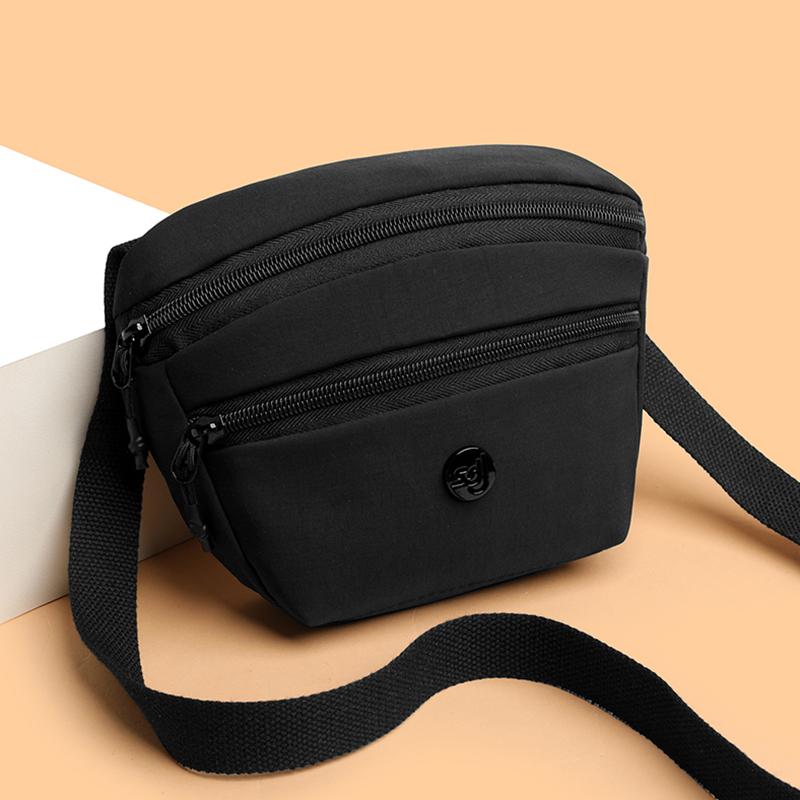 New Multi-layer Nylon Cloth Women's Bag Lightweight Fashion Fashion Shoulder Bag Women's Casual Messenger Bag