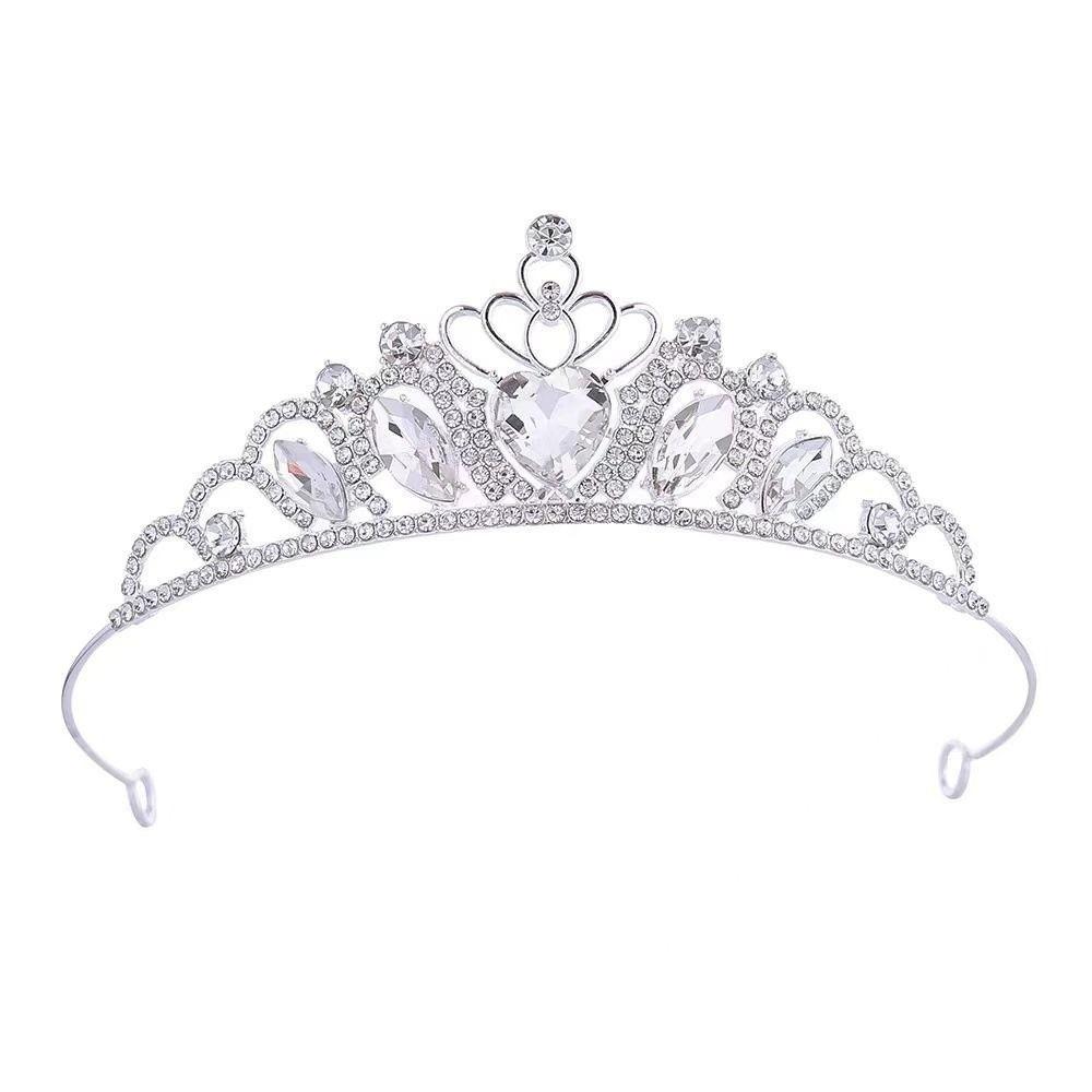 1Pcs Shining Bride Princess Tiara Hair Crown Crown Hair Accessory Bridal Hair Accessories