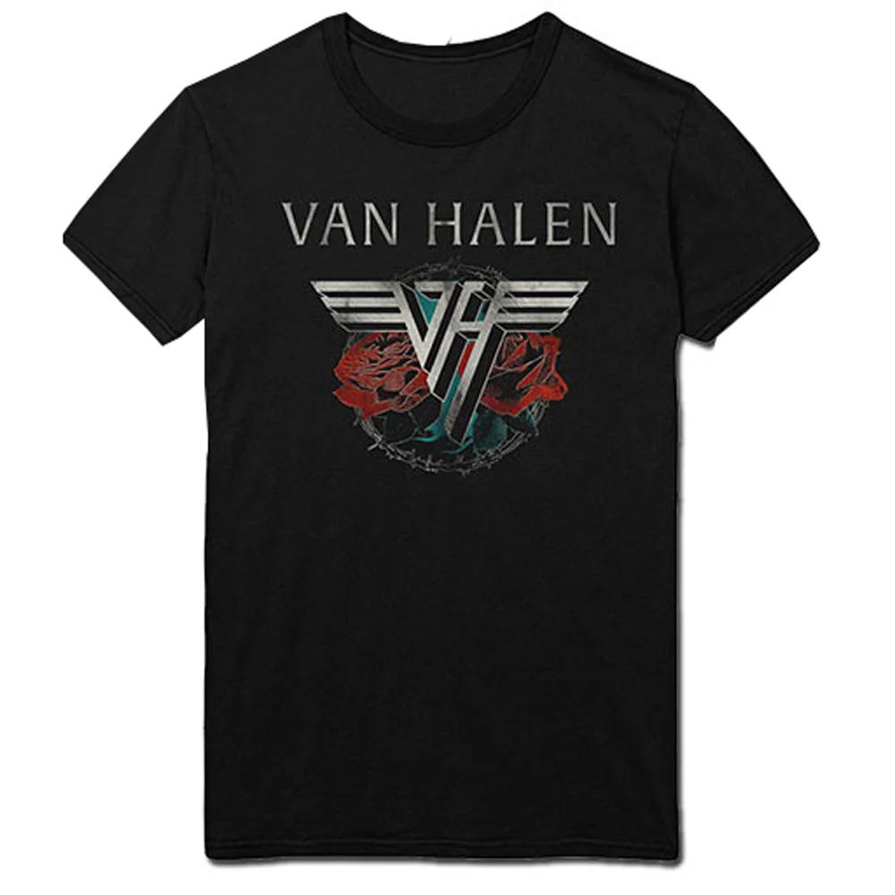 2026 Summer New Style Van Halen Band Unisexs Tshirt Fashionally Popular Roundneck Unisexs and Unisexs Matching Printed Tshirt