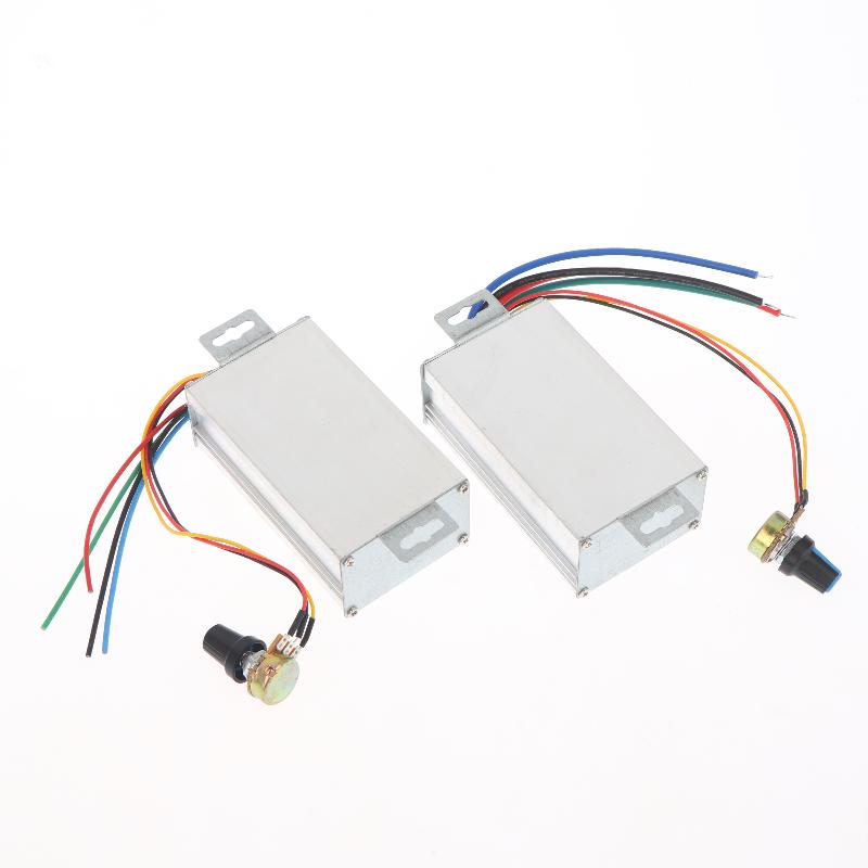 1 Stück PWM Drehzahlregler Stufenloser Gleichstrommotor Drehzahlregler DC 9V-60V 12V 24V 60V 20A Motor Pulsweitenmodulator Regler