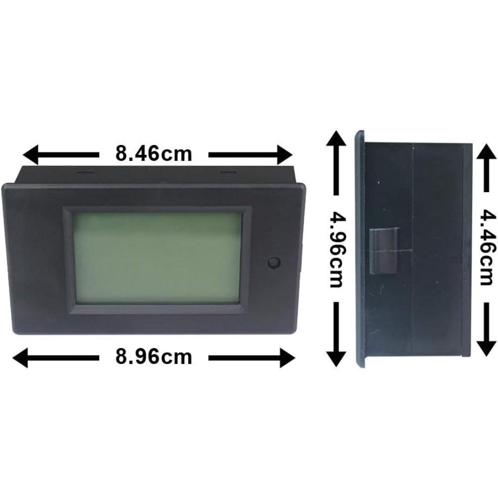 Stromzähler Spannungstester Digital Voltmeter Amperemeter Leistungsmesser LCD AC 80-260V 20A Ampere Volt Spannung Strom Leistungsenergiezähler