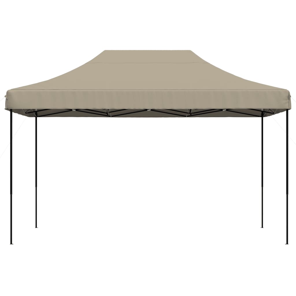 Vidaxl Składany Namiot Imprezowy Typu Pop-Up, Taupe, 440X292X315 Cm