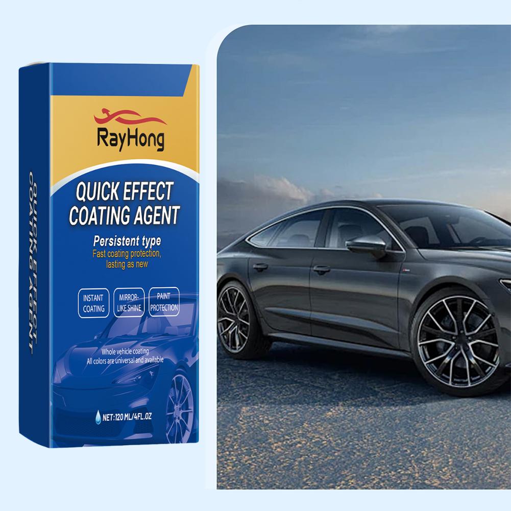 120ml Car Coating Hydrophobic Protection Long Lasting Water Repellent Spray Anti-Fogging Protection Agent for Car Polishing