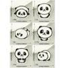 6 Pcs Animal Sew On/Iron On Patches Cartoon Panda Embroidered Patches Sewing Patches Applique Patches for Bag Decoration