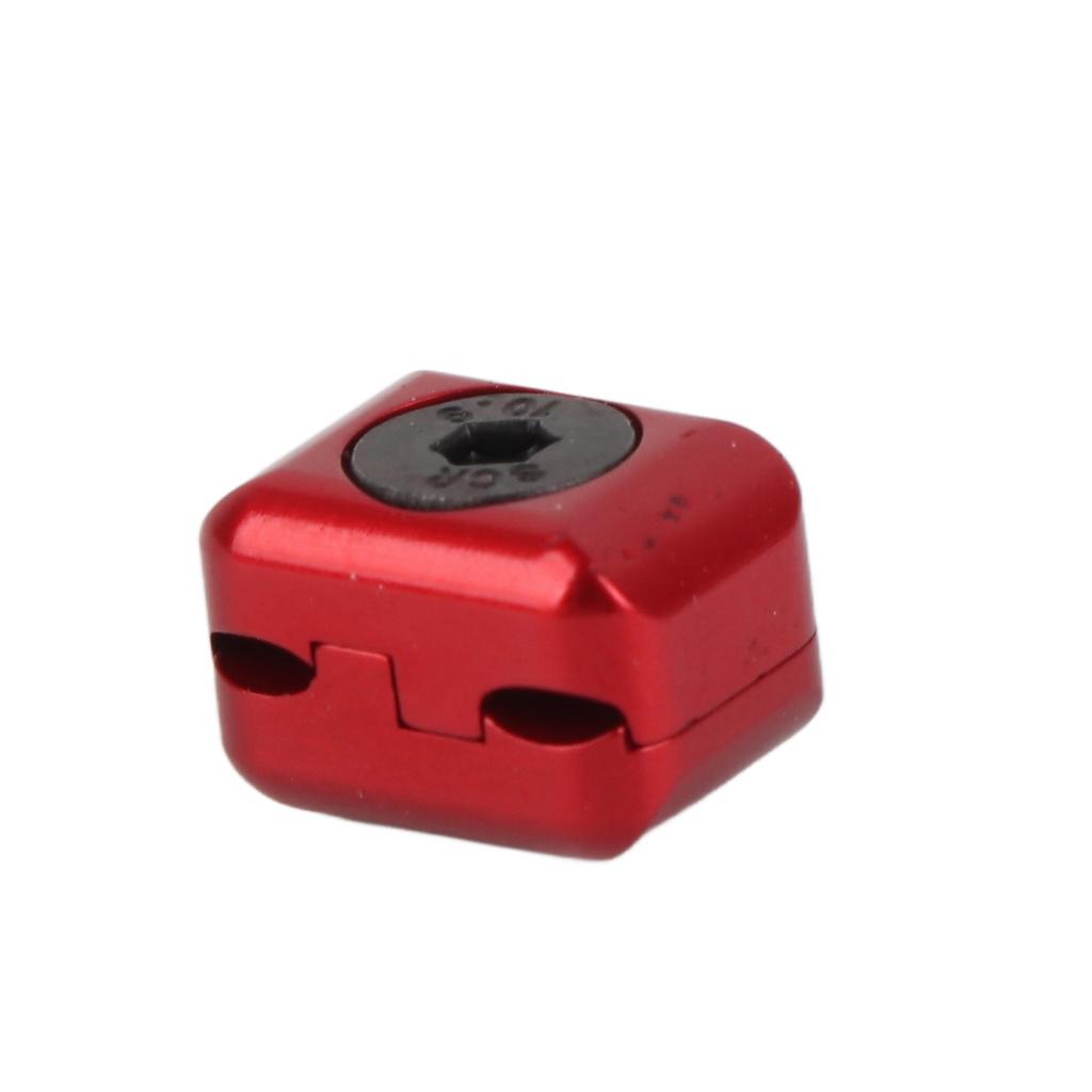 Arrow Rest Cable Clamp Buckle Metal Fastener Clip Archery Bowstring Adjustment Knob for Compound