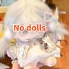 20cm Humanoid Plush Toys Purple Haired Cute Cotton Doll Girl DIY Changeable Clothes Doll Birthday Christmas Gifts