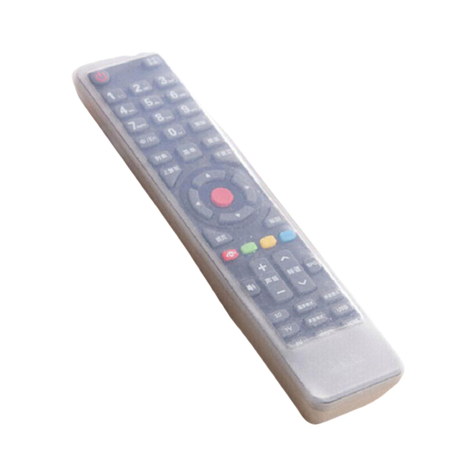 

Clear Silicone Anti Dust Remote Control Case for Home Use Protects Against Water and Static Damage F