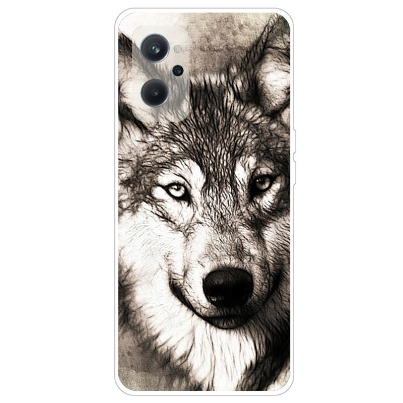 För Coque realme 9i Fodral Stötsäker Mjuk silikon TPU Baksida För oppo realme 9i 9 i i9 Realme9i Telefonfodral 9i Söt tecknad film